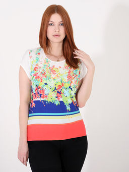 19-70 СИМАН 3814.С1 Футболка - Almond фото 2