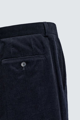 CORDUROY SUIT TROUSERS - Zara фото 9