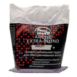 Frezy Grand Профессиональная пудра для обесцвечивания волос / Powder Bleach Arctic Extra Blond Violet 7+, 500 г Frezy Grand Профессиональная пудра для обесцвечивания волос / Powder Bleach Arctic Extra Blond Violet 7+, 500 г