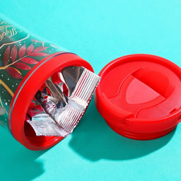 Чай чёрный Новый год подарит сказку в термостакане 250 мл., вкус: глинтвейн, 20 г. - Фабрика счастья фото 4