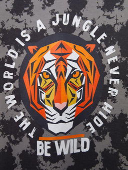 Bisiklet Yaka Bask?l? Uzun Kollu Erkek ?ocuk Pijama Tak?m? - Waikiki фото 3