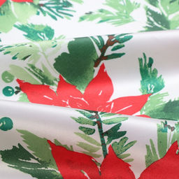 Скатерть новогодняя «Доляна» Christmas flowers, размер 145×220 см