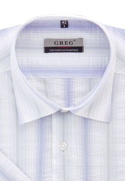 Сорочка мужская короткий рукав GREG Gb121/309/74