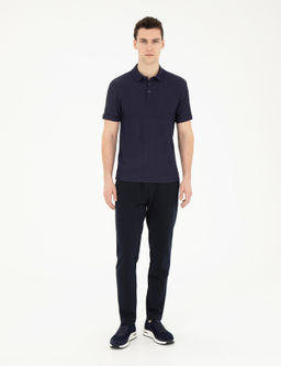 Lacivert Slim Fit Ti__rt