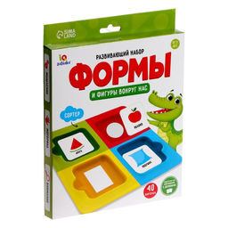 Развивающий набор Формы и фигуры вокруг нас - Iq-zabiaka фото 5