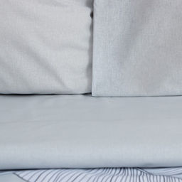 Постельное бельё Этель Дуэт Gray tropics 143х215 см - 2 шт, 220х240 см, 70х70 см -2 шт фото 3