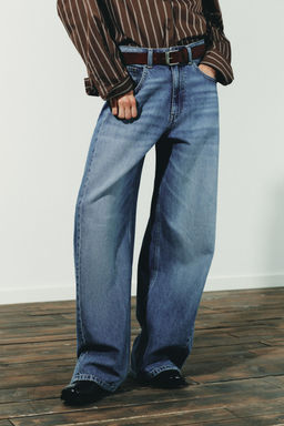 TRF OVERSIZED BALLOON HIGH-WAIST JEANS