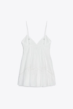 EMBROIDERED SHORT DRESS - Zara фото 6