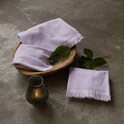 Полотенце махровое Love Life Fringe50х90 см, цвет светло-лавандовый, 100% хлопок, 380 гр/м2 - Lovelife фото 5