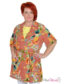 Жакет Модель №1246 размеры 44-84 - Plusmoda фото 2