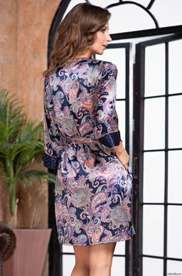 Etro Короткий халаткимоно Mia-Amore с рукавом  фото 2