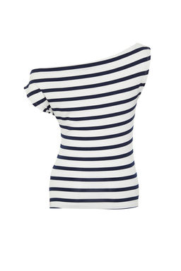 Trendyolmilla Ekru Kay?k Yaka Fitted Viskoz/Yumusak Kumasl? Esnek Orme Bluz TWOSS24BZ00090 фото 12