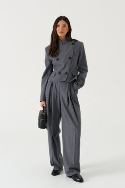 Жакет Annete А5636 серый фото 3