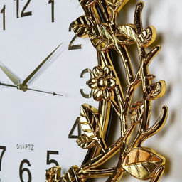 Часы настенные Цветочное дерево 56х56 см / NE-2892 /уп 10/ - Галеонтрейд фото 3