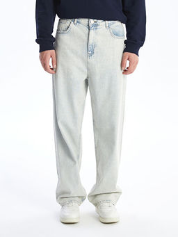 Super Baggy Fit Erkek Jean Pantolon