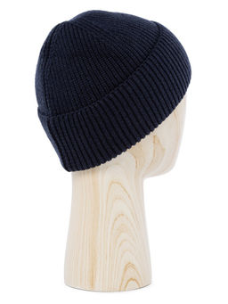 Шапка муж. каш+шерсть+виск LB-N88125 d.blue - Labbra фото 6