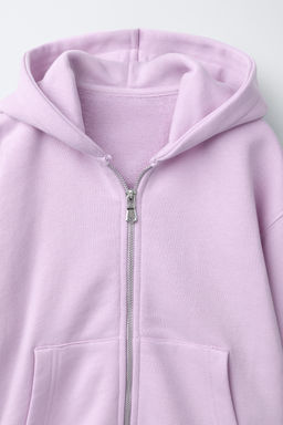 SUDADERA CREMALLERA B?SICA / Rosa - Zara фото 3