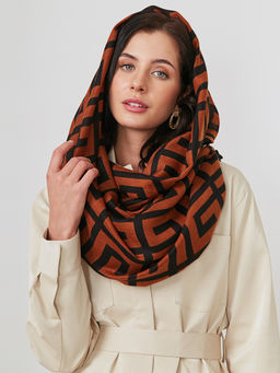 Большой, мягкий, тонкий и очень нежный двусторонний палантин - Tantino фото 7