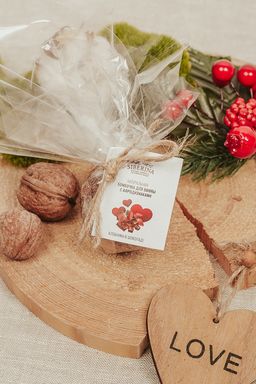 Бомбочка для ванны с афродизиаками Клубника в шоколаде - Siberina фото 4