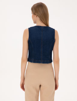 Saks Slim Fit Jean Ceket - Pierre cardin фото 5