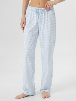 Брюки женские голубые