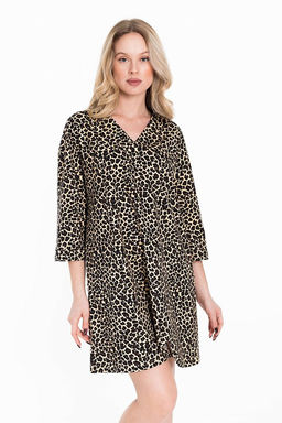 Туника М324255б бежевый - Елена фото 3