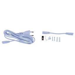ULI-L02-7W-4200K-SL Линейный светильник LED (аналог Т5), 580Lm, 4200K, выключатель на корпусе.Цвет корпуса - серебристый.