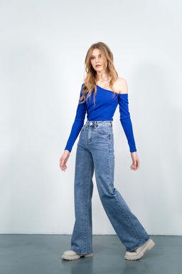 Кроп-топ Lucy (индиго) - Nadi bordo фото 3