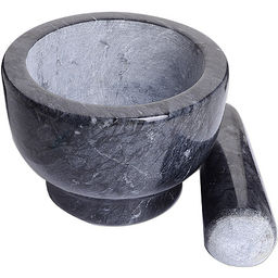 30632 Ступка с пестиком мрамор 300мл MB (х4) - Mayer&boch фото 2