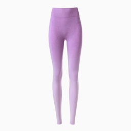 Легинсы спортивные женские MINAKU: SPORTLY, фиолетовые, размер 46 (L)