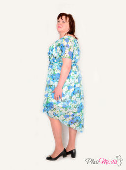 Платье Модель №12 размеры 50-60 - Plusmoda фото 5