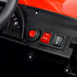 Электромобиль "Спорт" на аккумуляторе, в коробке (красный)