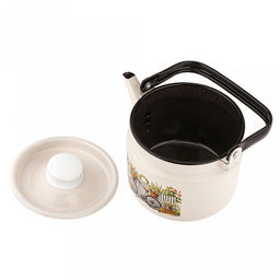 "Романтика" Чайник эмалированный 2л, металлическая крышка (Россия)