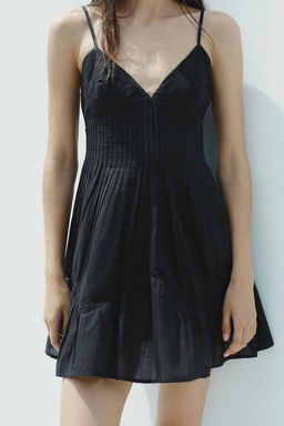 EMBROIDERED SHORT DRESS - Zara фото 9
