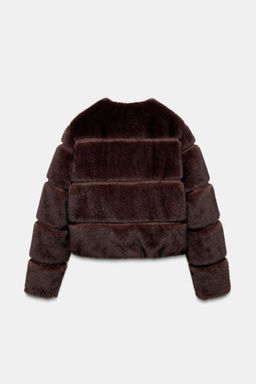 FAUX FUR HEIQ XREFLEX SKI COLLECTION JACKET - Zara фото 8