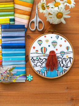 Набор для вышивания PANNA Живая картина JK-2348 Увидеть Каппадокию 15.5 х 15.5 см