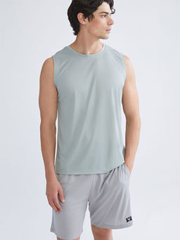 Bisiklet Yaka Erkek Kolsuz Ti??rt