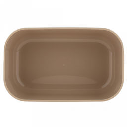 Контейнер для продуктов пластмассовый Нео 1,6л, 23x14,5x9см, прямоугольный, герметичный, с крышкой, латте, клапан для выпуска пара, подходит для СВЧ (Россия) - Домашняя мода фото 9