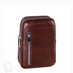 Сумка мужская кожаная 2023088-2BSH coffee Heanbag  в Новосибирске