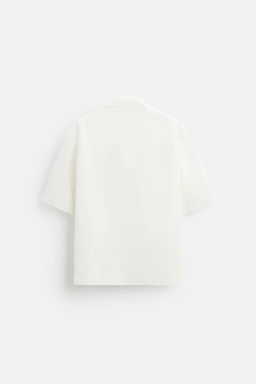 EMBROIDERED TEXTURED WEAVE SHIRT - Zara фото 15