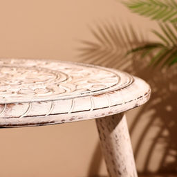 Столик кофейный, 45×45×50 см, манговое дерево