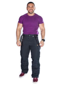 Брюки C-8061 Темно-серый