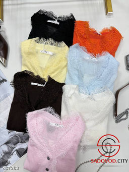 Кофта женская с гипюром - Bruno фото 5