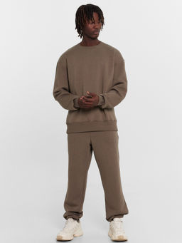 СПОРТИВНЫЙ КОСТЮМ МУЖСКОЙ КОРИЧНЕВЫЙ (ДЖЕМПЕР И БРЮКИ) торф 191021 - Mark formelle фото 3