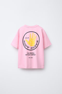 ZARA X BODY GLOVE ® RAISED PRINT T-SHIRT фото 2