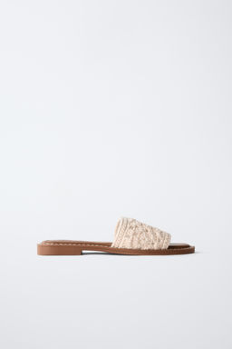 CROCHET FLAT SANDALS