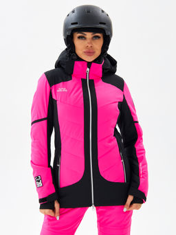 Женская горнолыжная / сноубордическая мембранная куртка Alpha Endless Peak Tech_3 Фуксия
