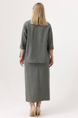 Юбка женская 138/06/Антрацитовый - Rise фото 3