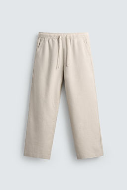 TEXTURED RELAXED FIT TROUSERS - Zara фото 21