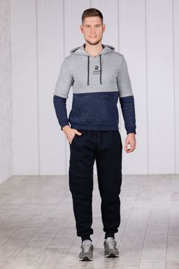 Брюки спортивные 
 3.MA160B-синий-тёмный